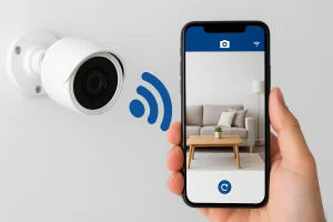 اتصال دوربین مدار بسته در گوشی