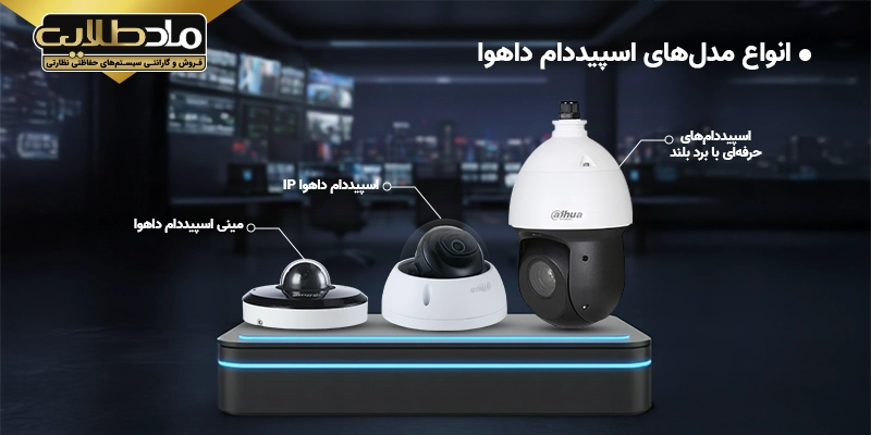 انواع دوربین اسپیددام داهوا